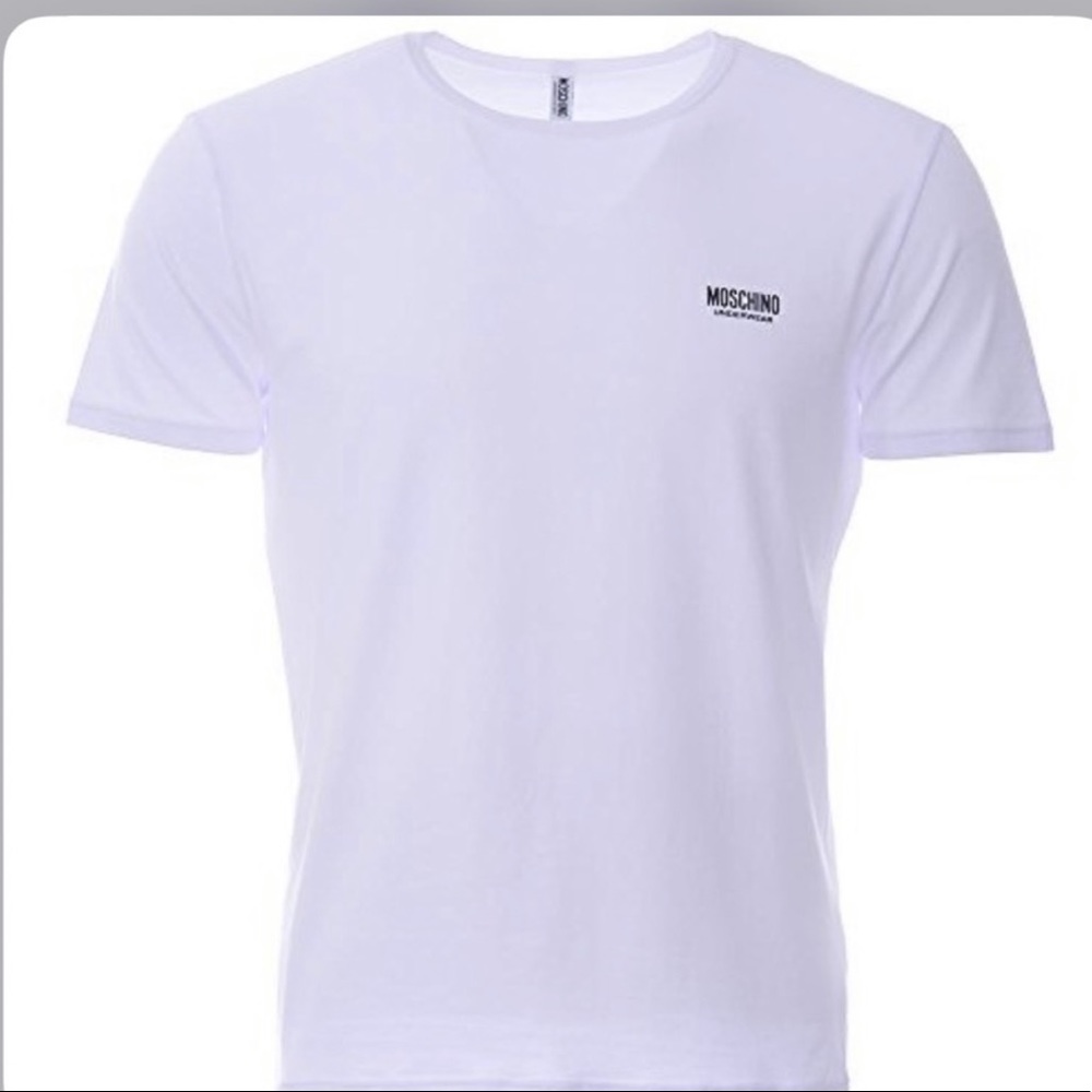 Moschino White Tee US/Small UK/Medium